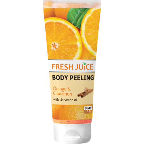 Fresh Juice narancs és fahéj testradír 200 ml